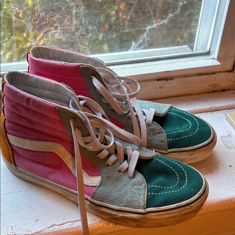 Vans multicolor shoes